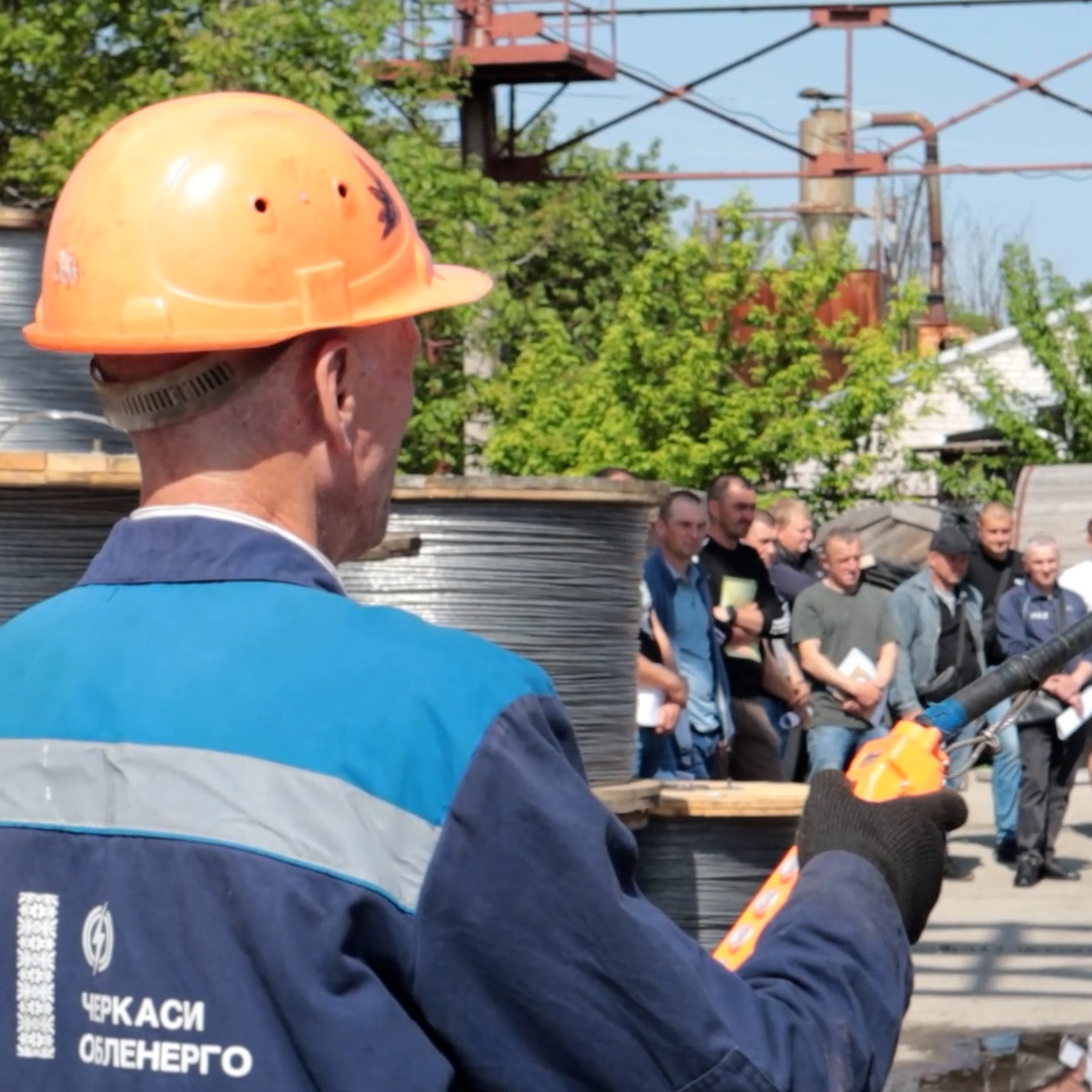 Безпека – у пріоритеті: енергетики відпрацьовують навички роботи з вантажами
